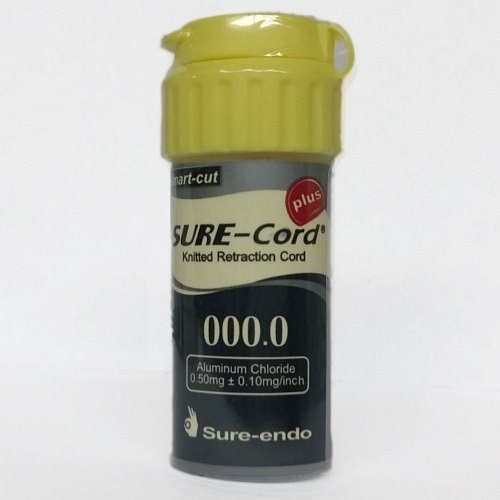 Ретракционная нить  из микрофибры с пропиткой Sure Cord Plus  000.0 - фото 4573