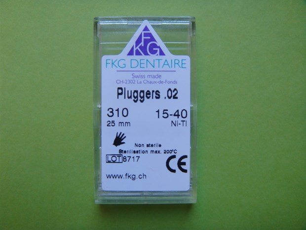 310 Pluggers Ni-Ti №15-40 L=25 - фото 4717