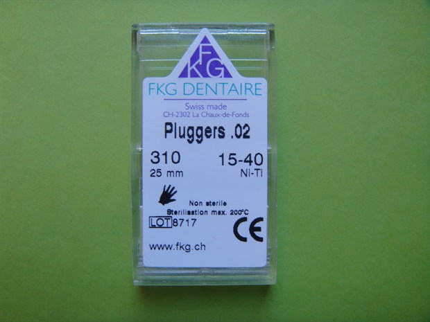 310 Pluggers Ni-Ti №15-40 L=25 99758490 - фото 4717
