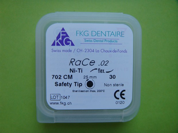 702 RaCe Ni-Ti Taper 2% №30 L=25 (5 шт) 100293076 - фото 4722