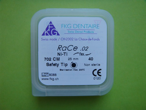 702 RaCe Ni-Ti Taper2% №40 L=25 (5 шт) 100293234 - фото 4724