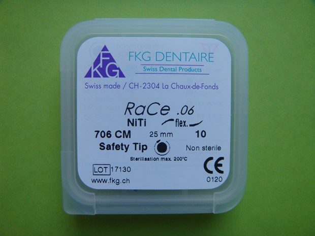 706 RaCe Ni-Ti Taper 6% №10 L=25 (5шт) 100386813 - фото 4728