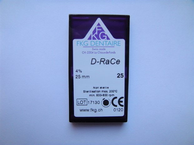 700 D-RaCe DR2; RaCe Ni-Ti Taper 4% №25 L=25 (6 шт) - фото 4750