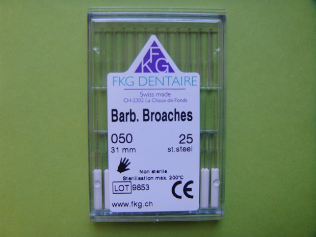 050 Barbed Broaches №25 L=31 (12 шт) 100706308 - фото 4751