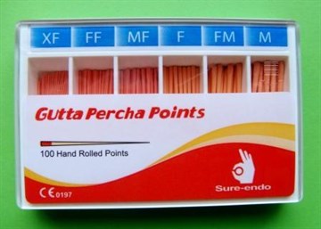 Гуттаперчевые штифты Sure-Endo дополнительные (100 шт./уп.) № XF-M 90583794