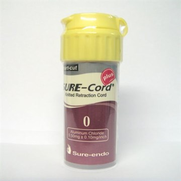 Ретракционная нить  из микрофибры с пропиткой Sure Cord Plus  0