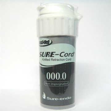 Ретракционная нить  из микрофибры без пропитки Sure Cord  000.0