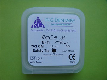 702 RaCe Ni-Ti Taper 2% №30 L=25 (5 шт)