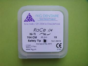 704 RaCe Ni-Ti Taper 4% №15 L=25 (5 шт) 100386439