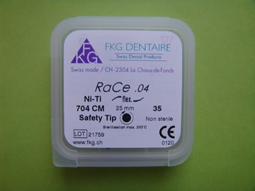 704 RaCe Ni-Ti Taper 4% №35 L=25 (5 шт) 100386665