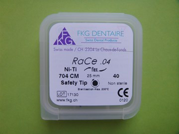 704 RaCe Ni-Ti Taper 4% №40 L=25 (5 шт) 100386708