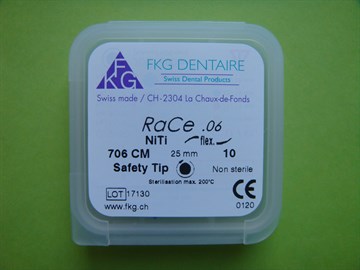 706 RaCe Ni-Ti Taper 6% №10 L=25 (5шт) 100386813
