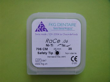 706 RaCe Ni-Ti Taper 6% №35 L=25 (5 шт) 100386960