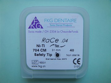 704 RaCe Ni-Ti Taper 4% №40 L=31 (5 шт) 100441254