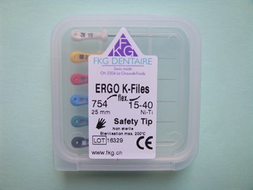 754 ErgoFlex K Ni-Ti №15-40 L=25