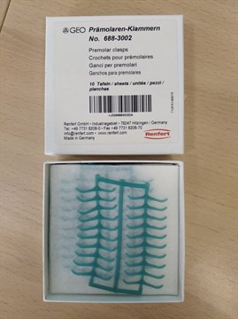 GEO premolar clasps (Кламмеры премоляров ГЕО) 688-3002