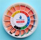 Гуттаперчевые штифты Sure-Endo цветокодированные 06 конусности (240 шт./уп.) № 15-40 90635315 - фото 4587