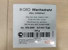 GEO wax wire medium hard blue 4mm (Восковая проволока синяя ГЕО 4,0 мм) 678-3040 - фото 4930